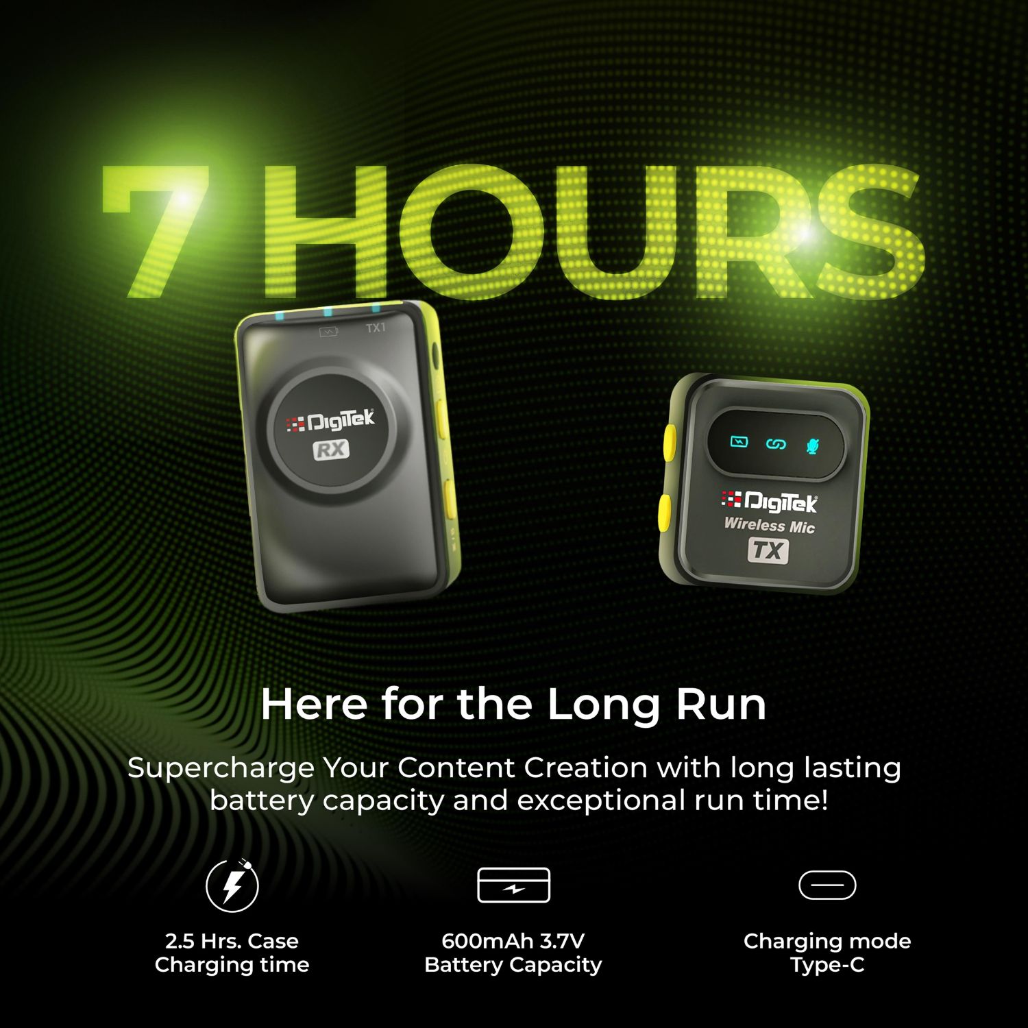 Digitek DWM-118 2-in-1 Wireless Microphone