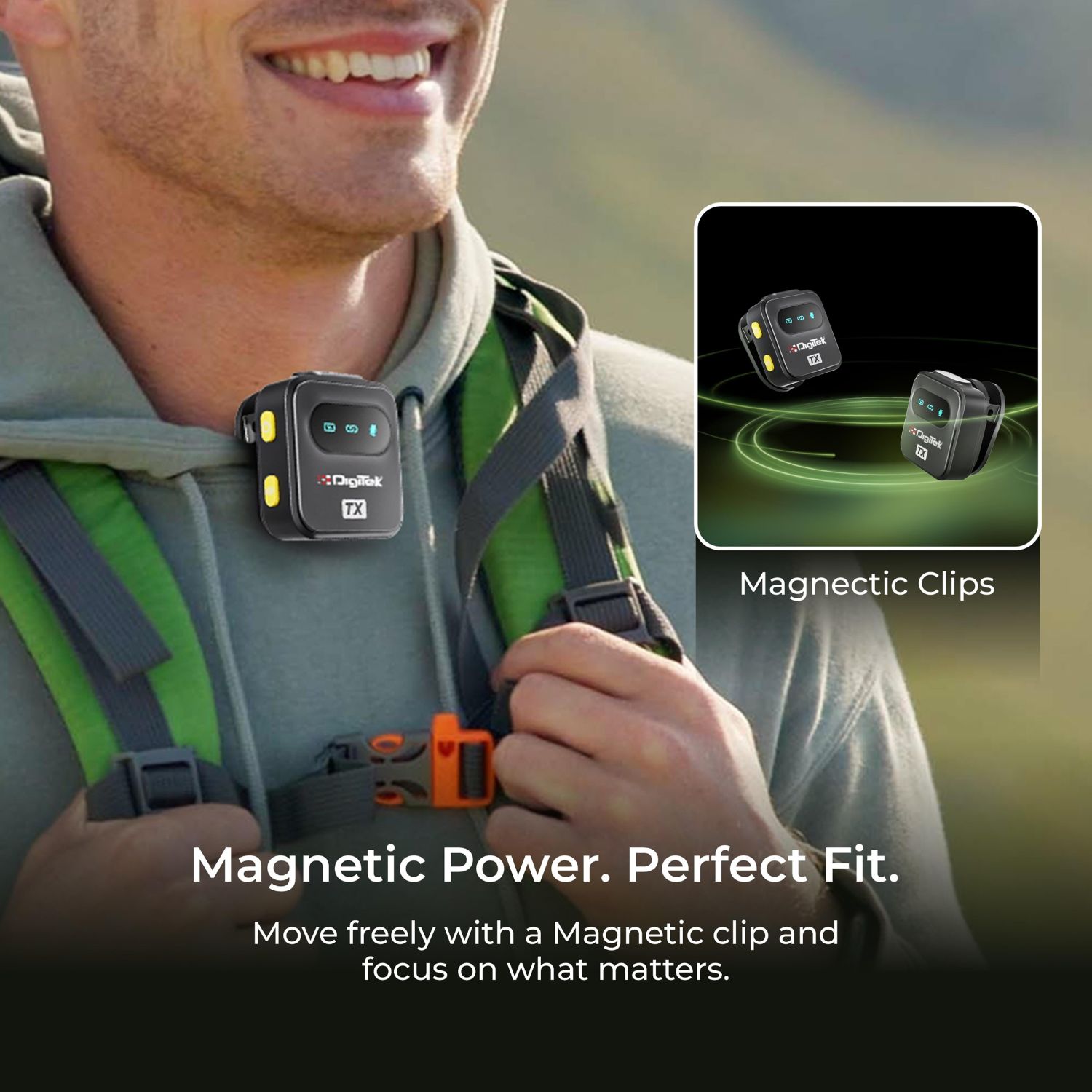 Digitek DWM-118 2-in-1 Wireless Microphone