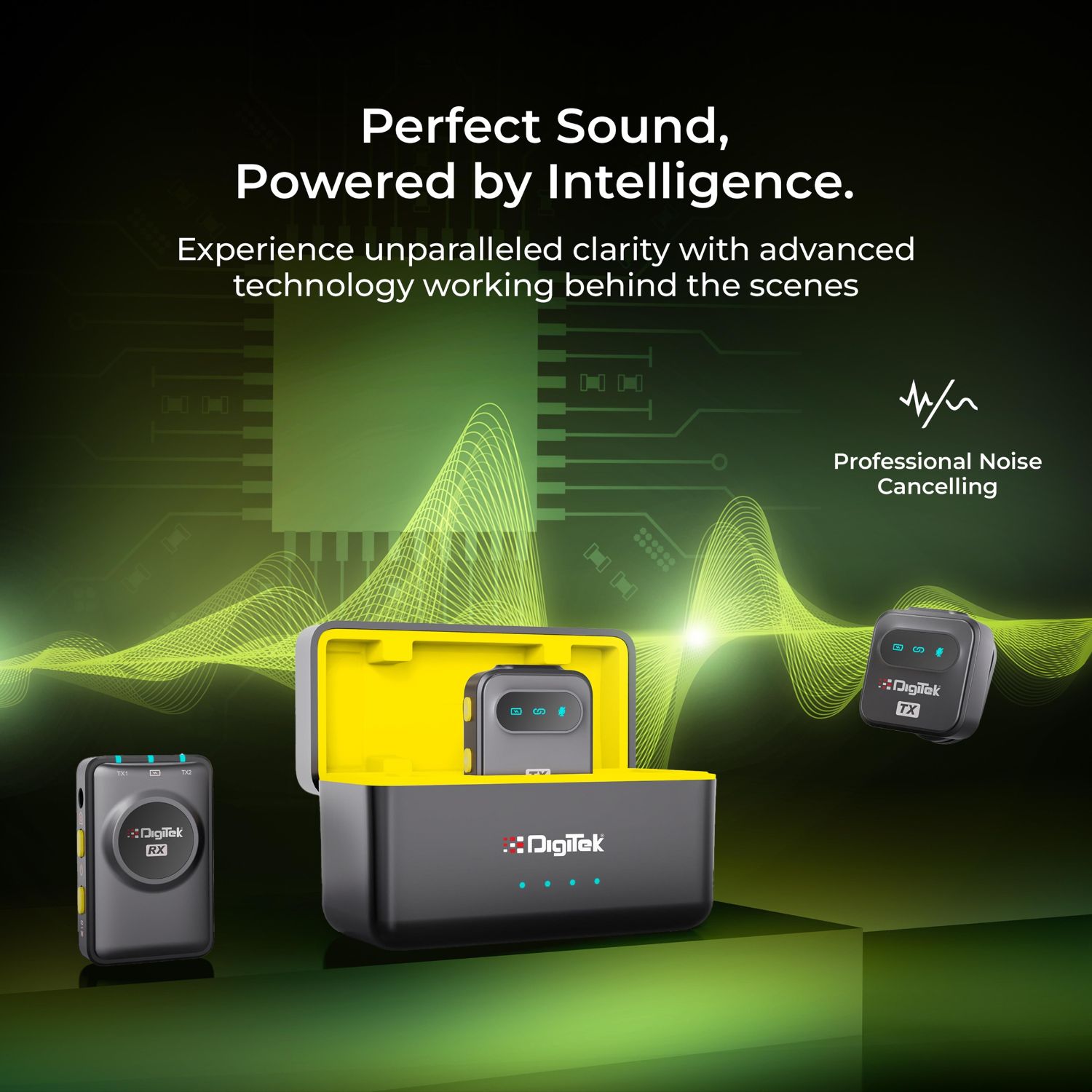 Digitek DWM-118 2-in-1 Wireless Microphone