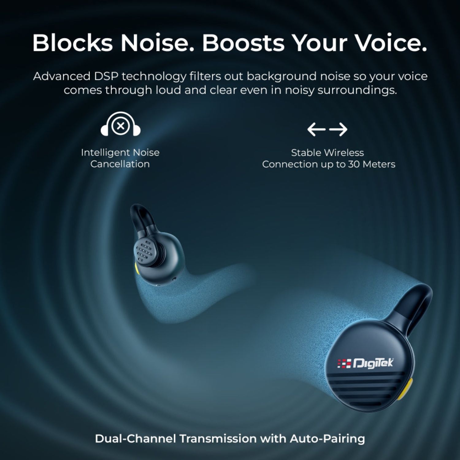 Digitek DWM 119 2-in-1 Wireless Microphone