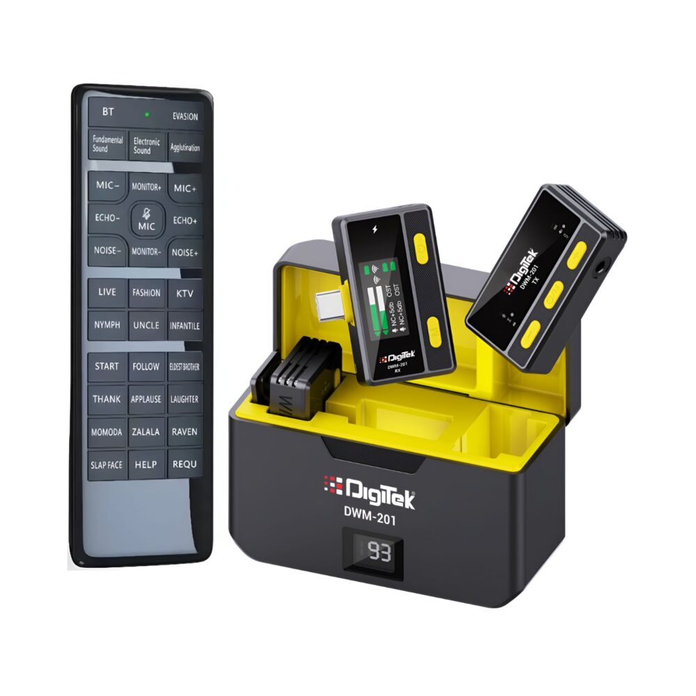 Digitek DWM-201 Wireless Microphone System with Remote