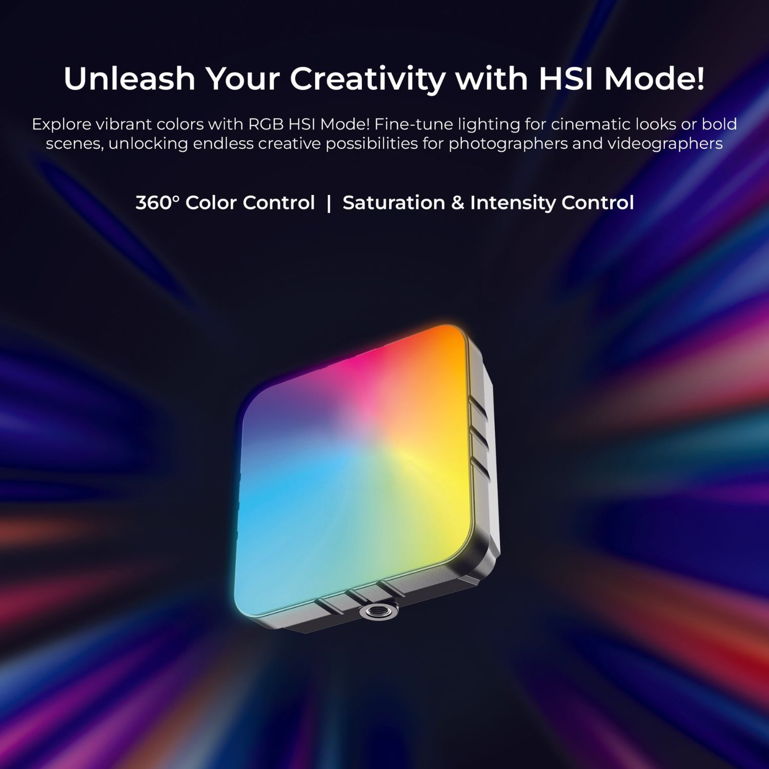 Digitek LED-D11W RGB 11W Portable Mini RGB LED Video Light