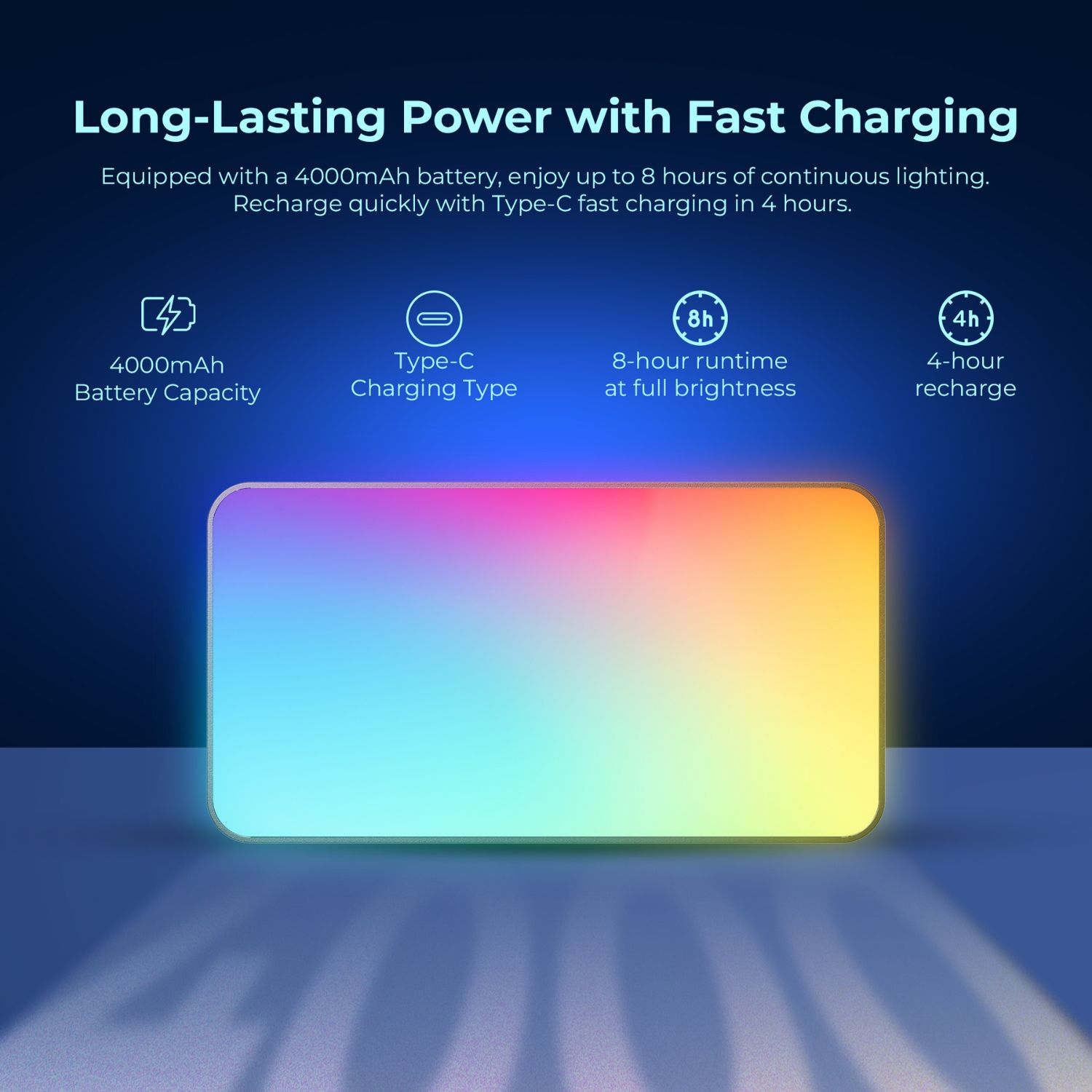 Digitek LED-D130 RGB 12W Portable Video LED Light