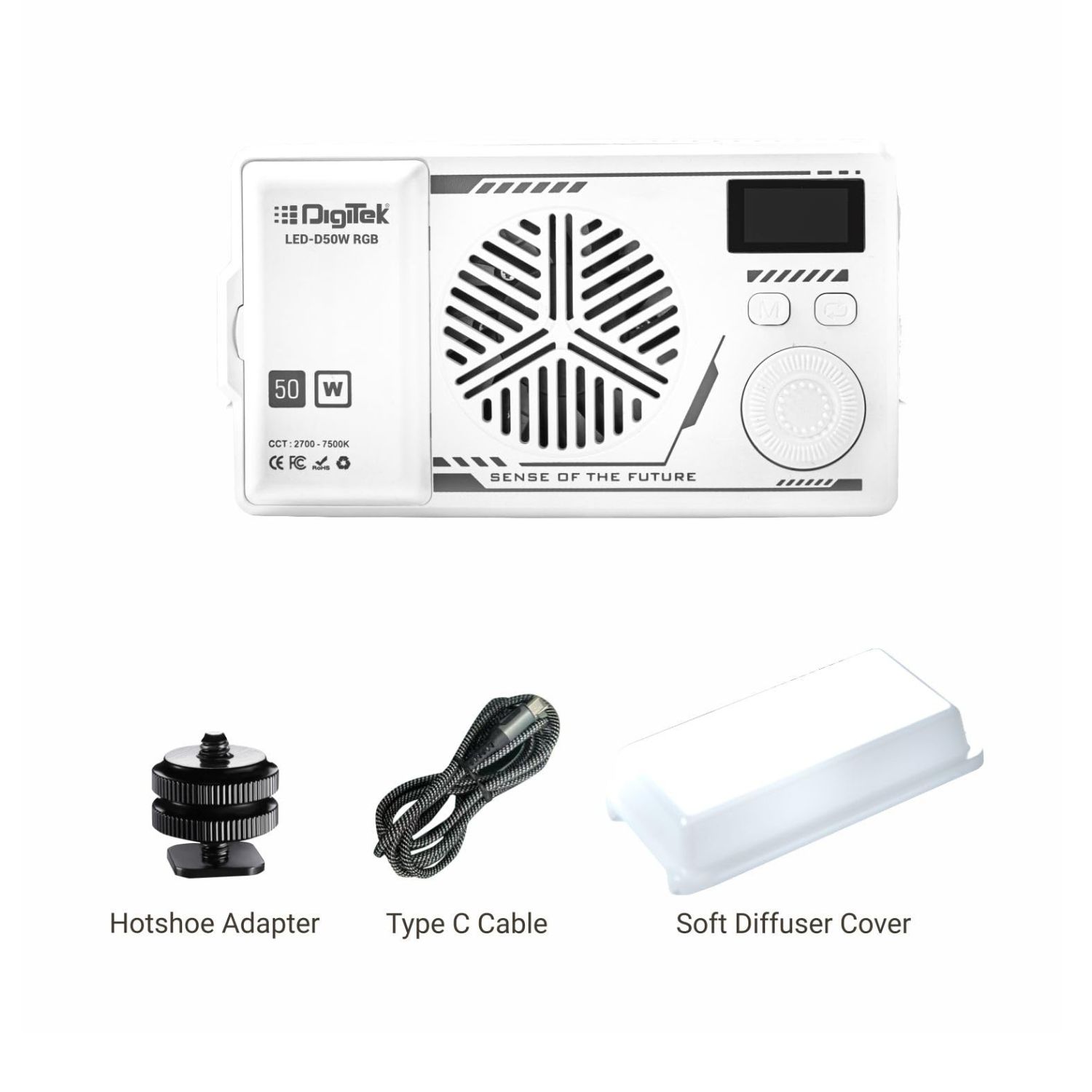 Digitek LED-D50W RGB 50W Portable LED Video Light