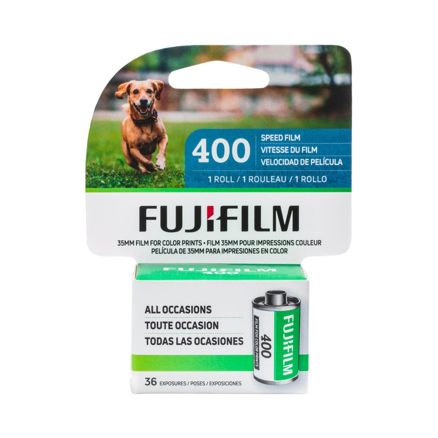 Fujifilm 400 Color Negative Film (35mm Roll Film)