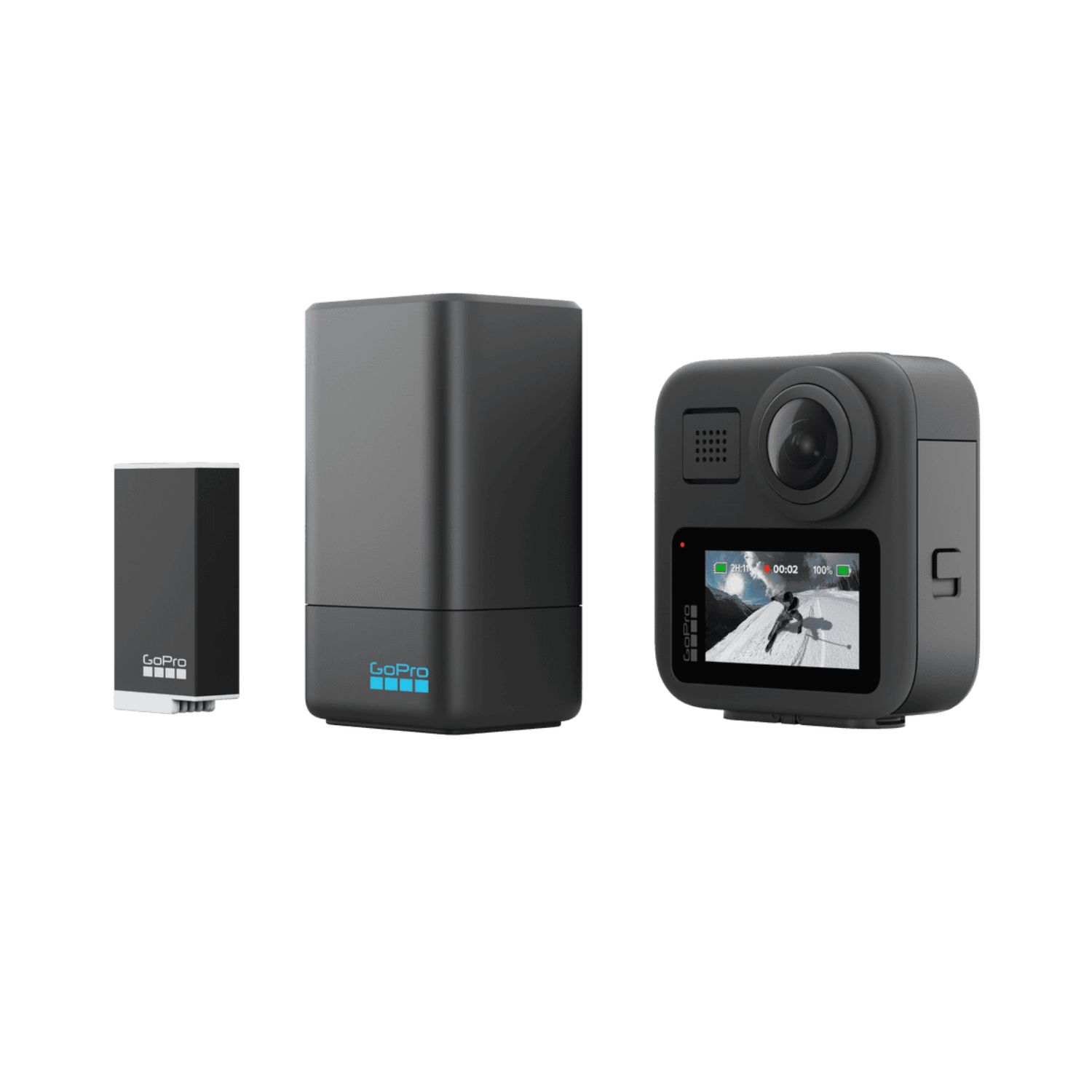 GoPro MAX Dual Battery Charger + Enduro Battery