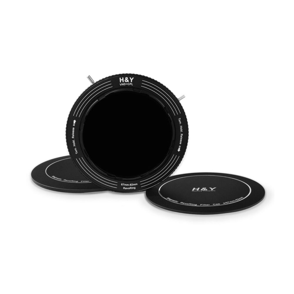 H&Y Filters RevoRing Magnetic Front & Back Cap Set (67-82mm)