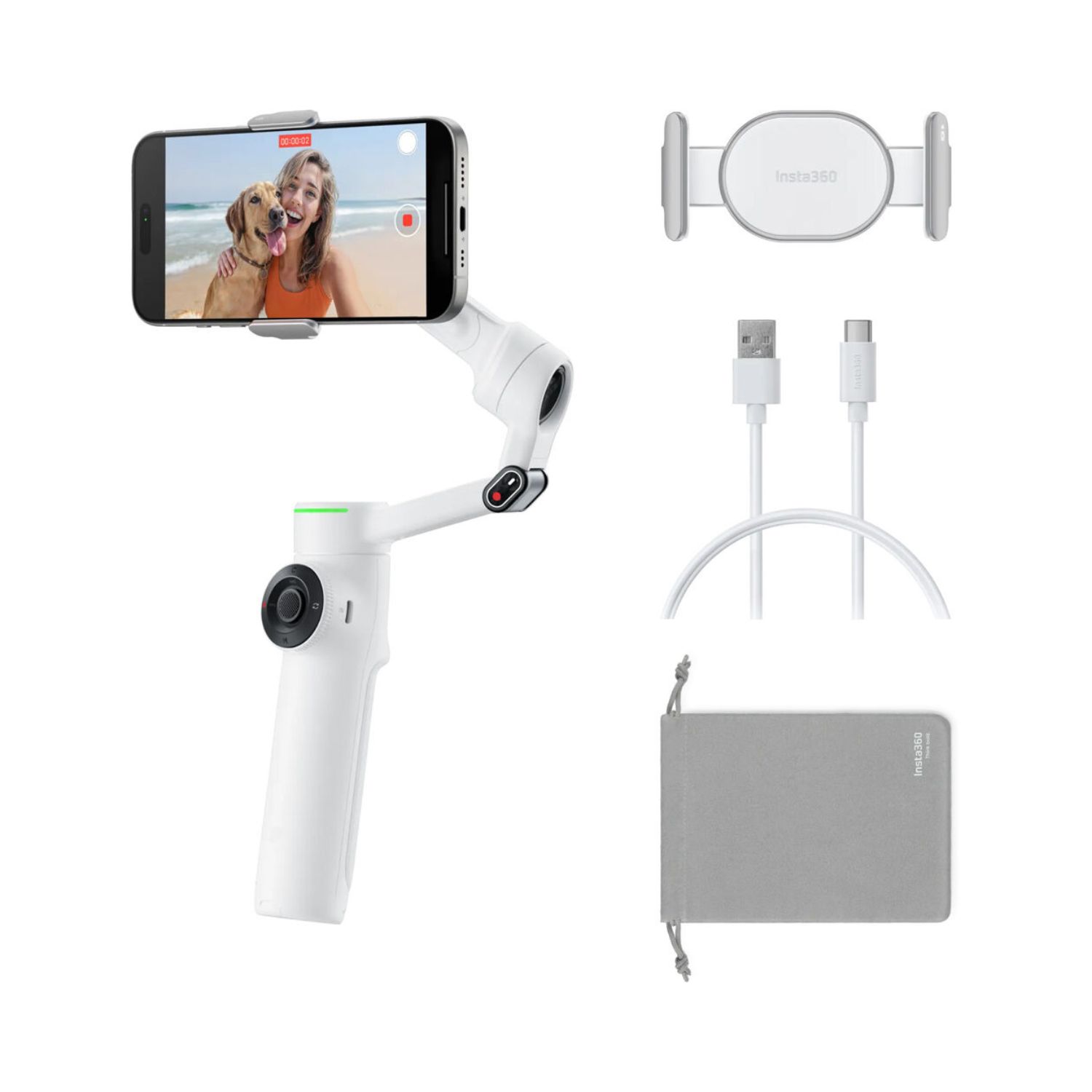 Insta360 Flow 2 Pro Smartphone Gimbal Stabilizer