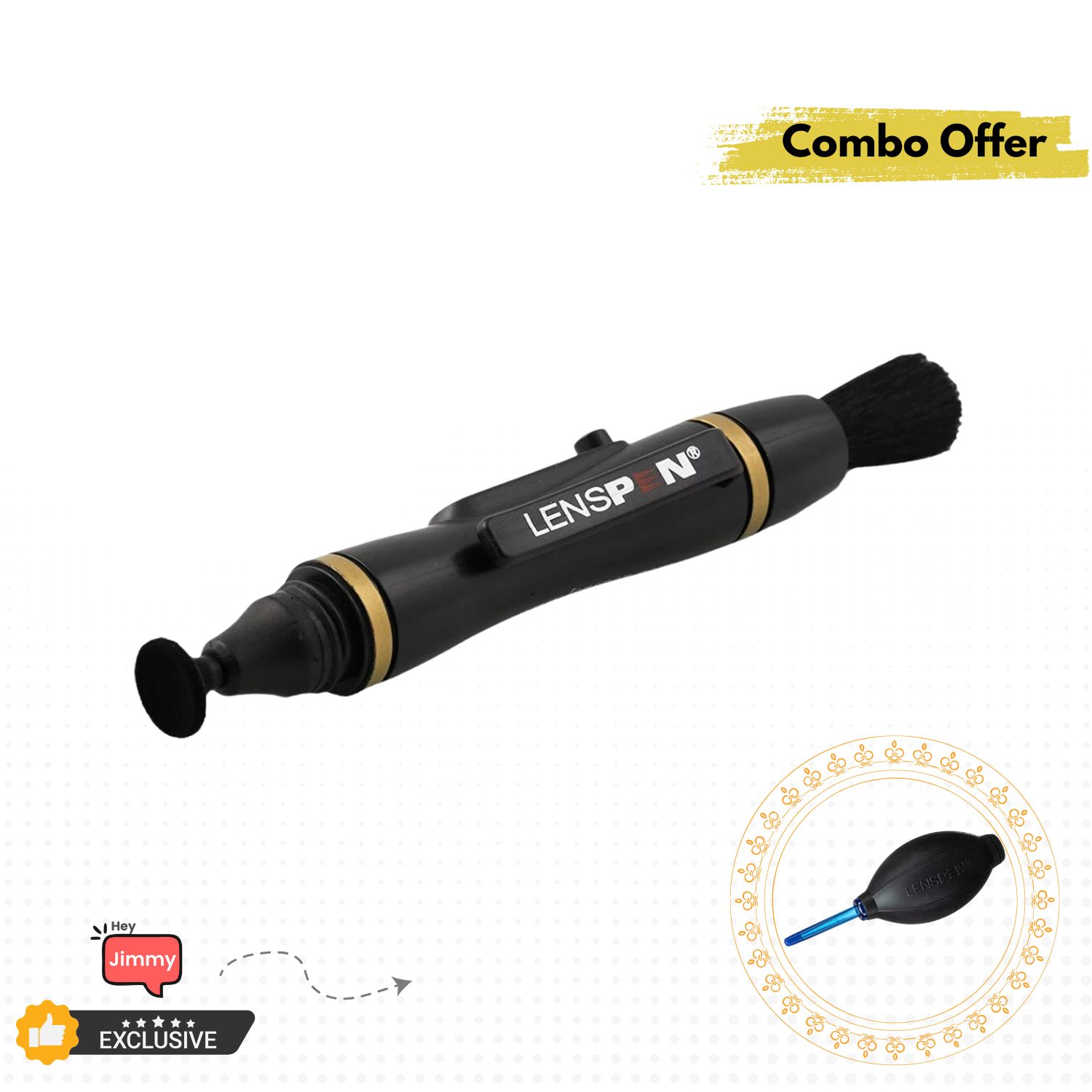 LensPen NLP-1 Lens Cleaner with Hurricane HB-1 Compressed Air Blower