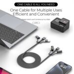 Lenyes LC112 6-in-1 60W Braided Cable