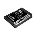 Lexar 64GB Professional SILVER PLUS SDXC UHS-I V30 Memory Card (205MB/s)