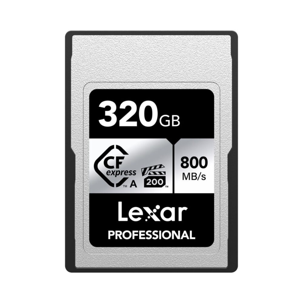 Lexar Professional 320GB SILVER Series CFexpress Type A Memory Card (800 MB/s)