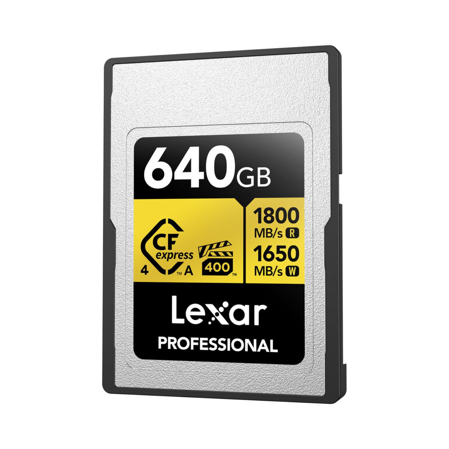 Lexar Professional 640GB GOLD CFexpress 4.0 Type A Memory Card (1800 MB/s)