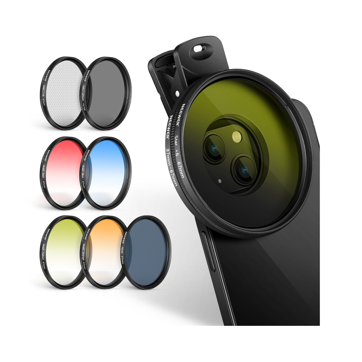Buy Neewer Clip On Filters Kit for Phone Camera India