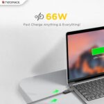 Neopack Almighty 4IN1 Nylon Braided Cable 66W for Smartphones, Laptops & More (1M)