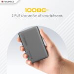 Neopack 10000mAh Rapid Qi2 Fast Charging Magsafe Power Bank with Wireless Charging