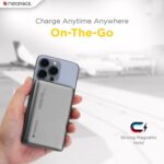 Neopack 10000mAh Rapid Qi2 Fast Charging Magsafe Power Bank with Wireless Charging