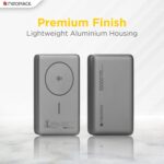 Neopack 10000mAh Rapid Qi2 Fast Charging Magsafe Power Bank with Wireless Charging