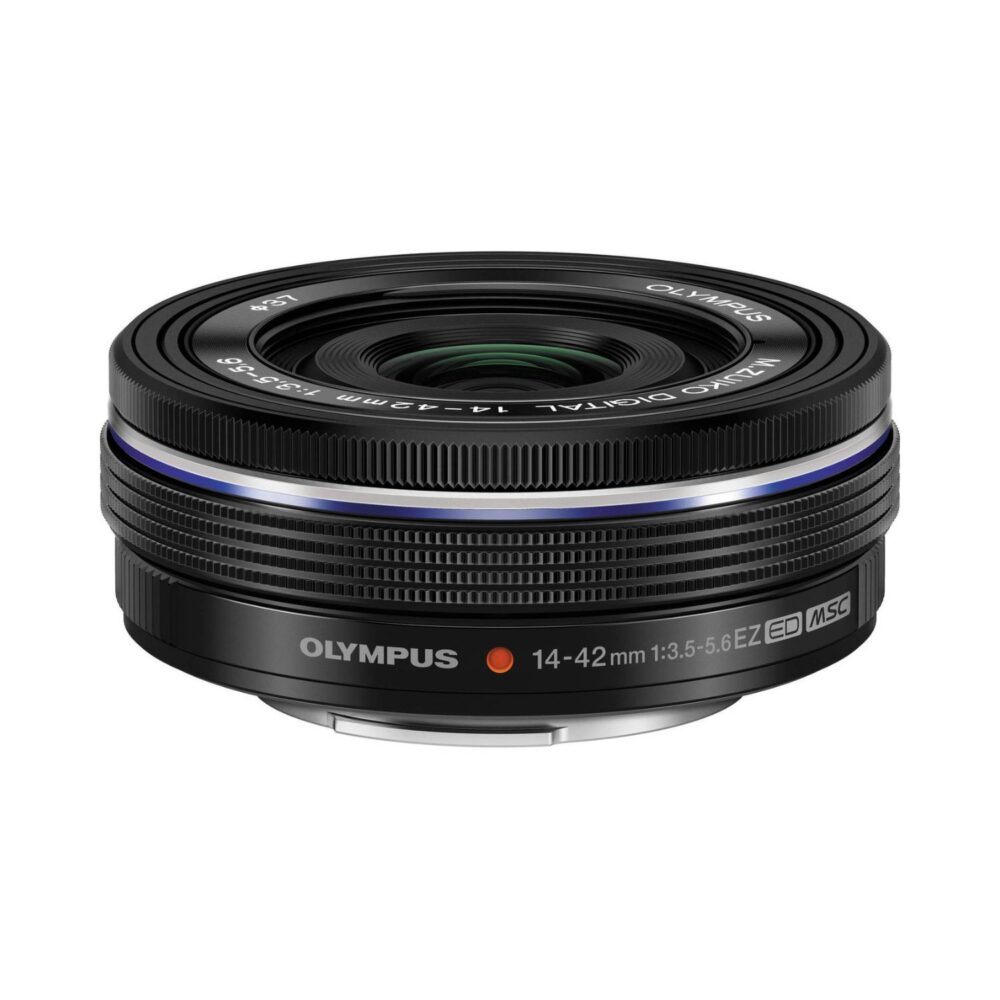 Olympus M.Zuiko Digital ED 14-42mm F3.5-5.6 EZ Lens (Black)