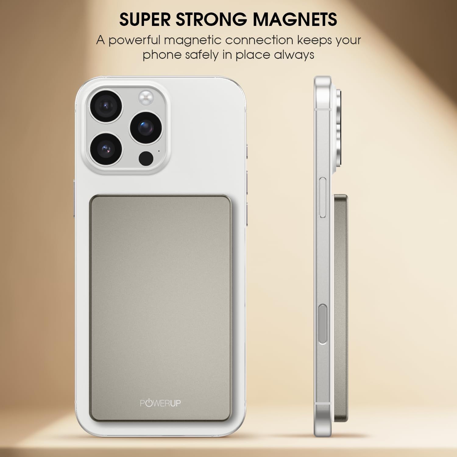 POWERUP 10000mAh Powerslim Mini Mag-Safe Power Bank