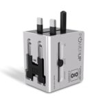 POWERUP World Travel Adapter with Type-C PD/ Dual USB Port