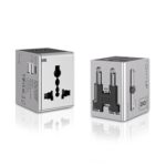 POWERUP World Travel Adapter with Type-C PD/ Dual USB Port