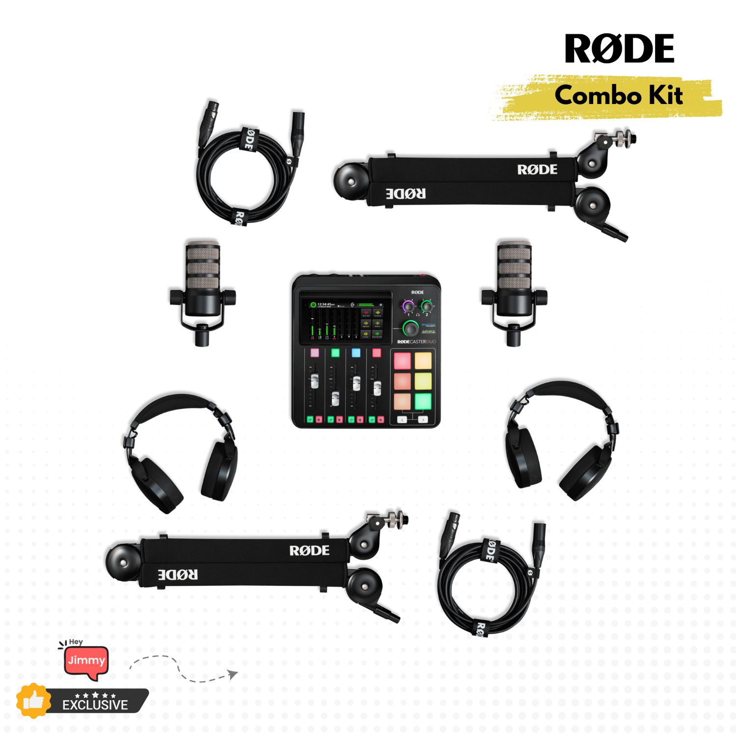 Rode Duo Podcast Kit
