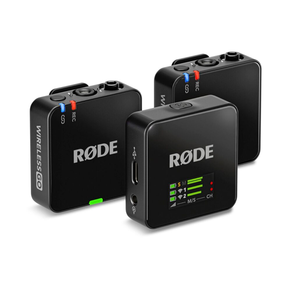 Rode Wireless GO Gen 3 2-Person Compact Digital Wireless Microphone System/Recorder
