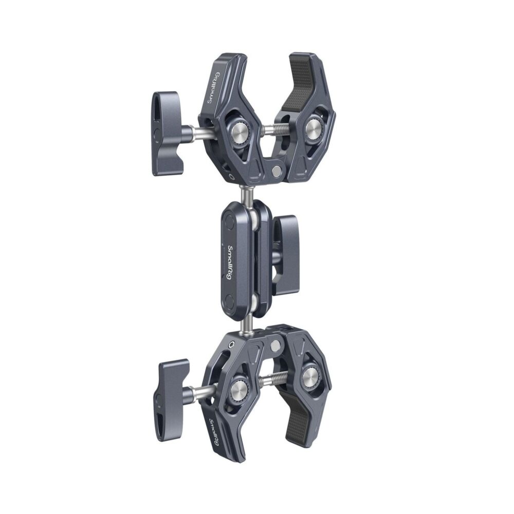 SmallRig 4103B Super Clamp with Double Crab-Shaped Clamps