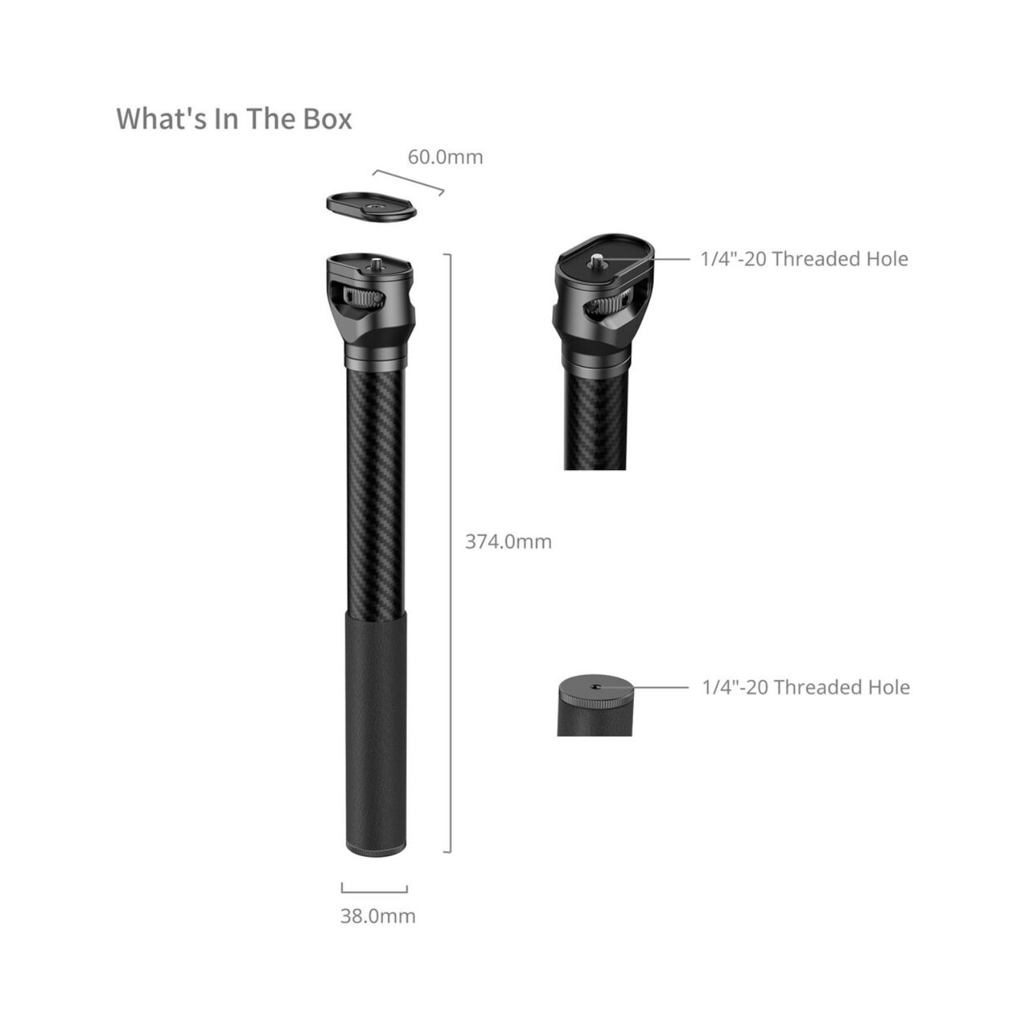 SmallRig 4378 Extension Arm for DJI Stabilizer