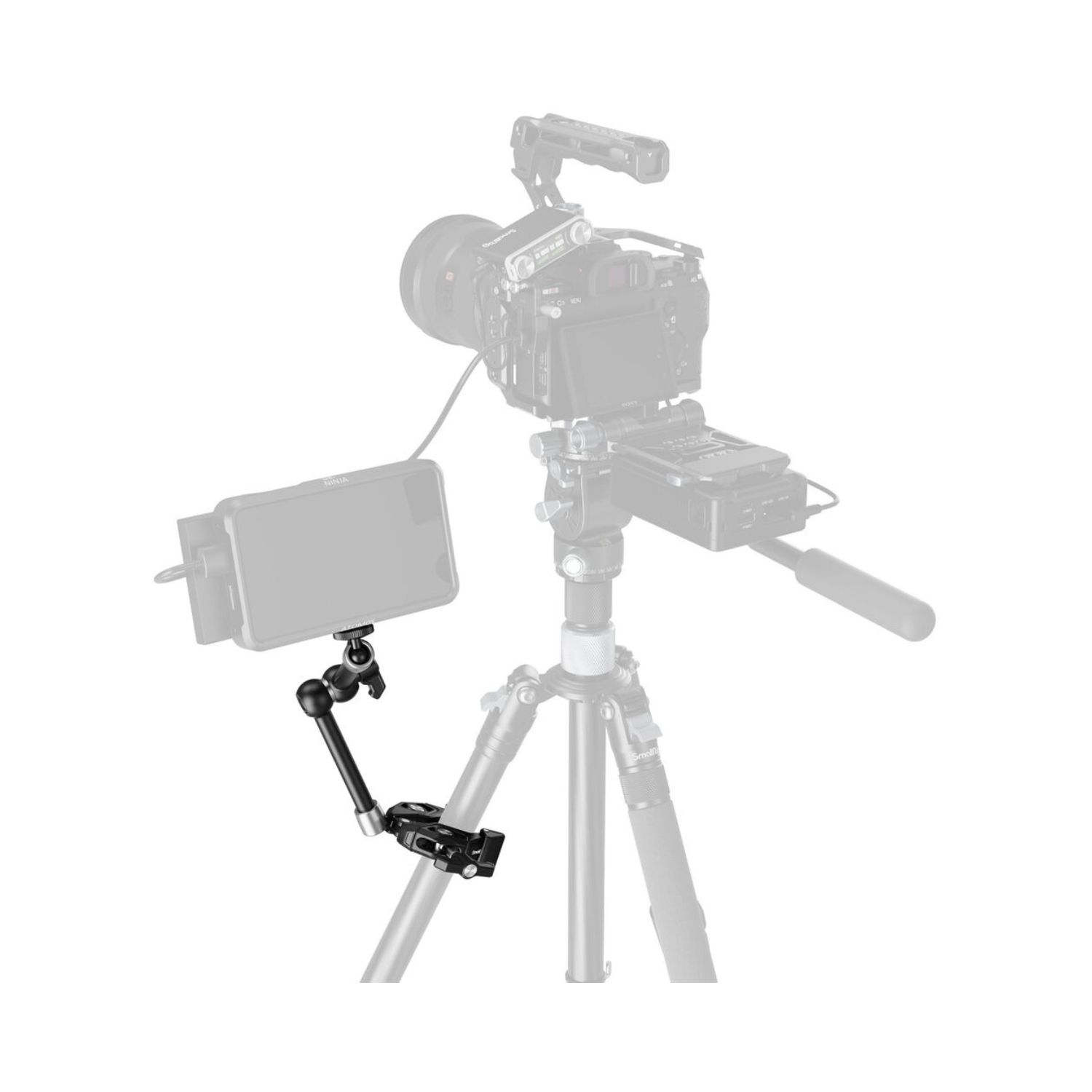 SmallRig 4454 Crab-Shaped Clamp with Magic Arm