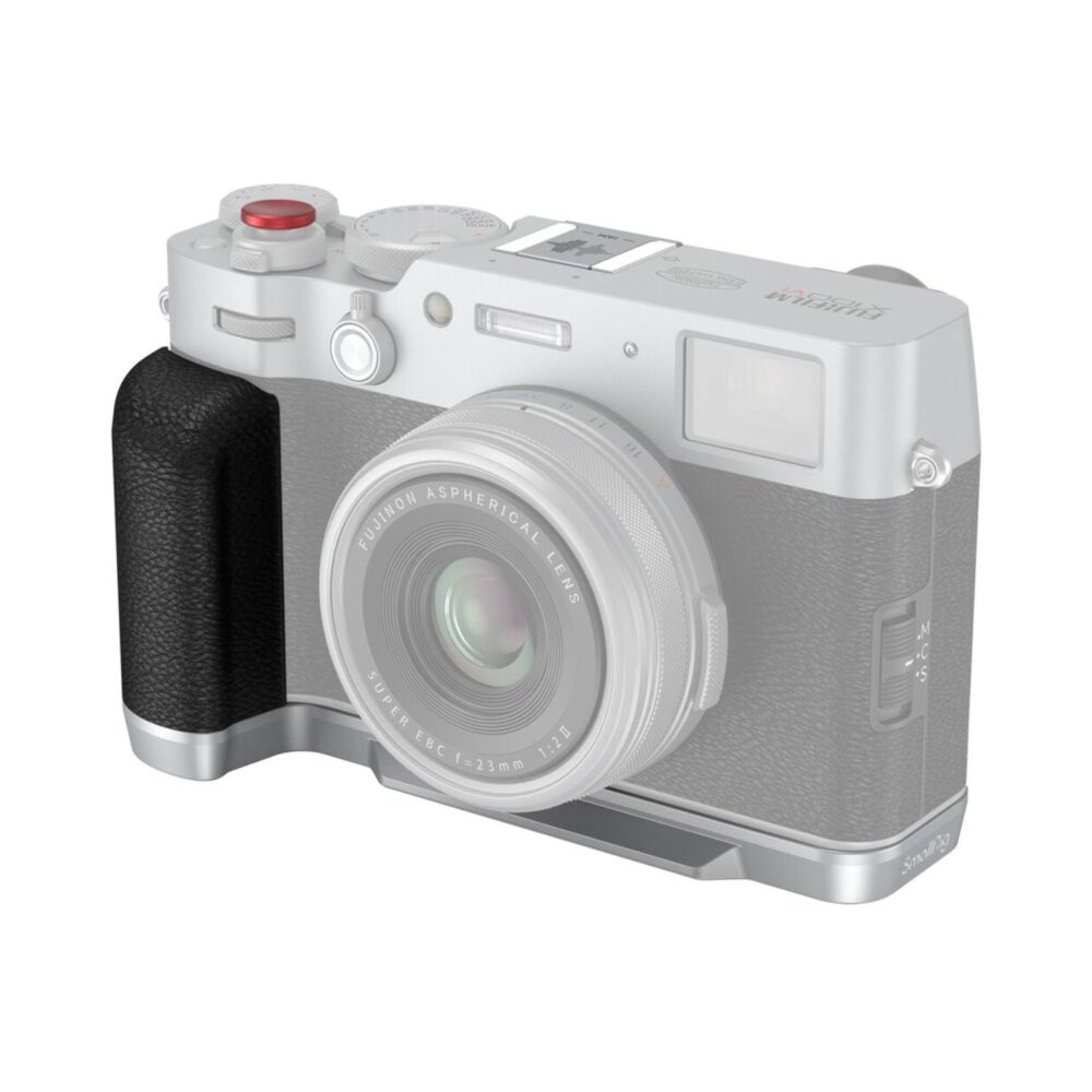 SmallRig 4555 L-Shape Grip for FUJIFILM X100VI / X100V (Silver)