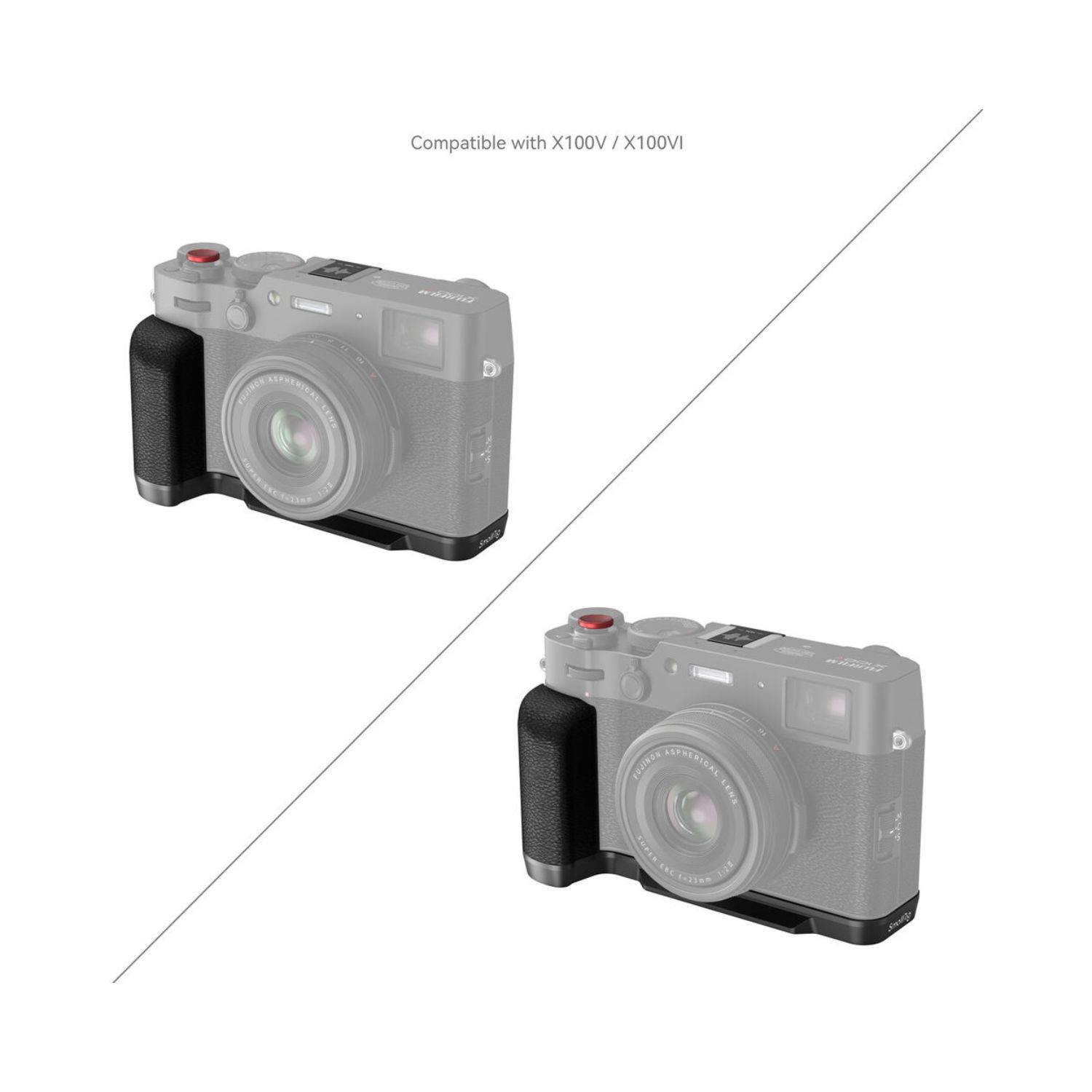 SmallRig 4556 L-Shape Grip for FUJIFILM X100VI / X100V (Black)