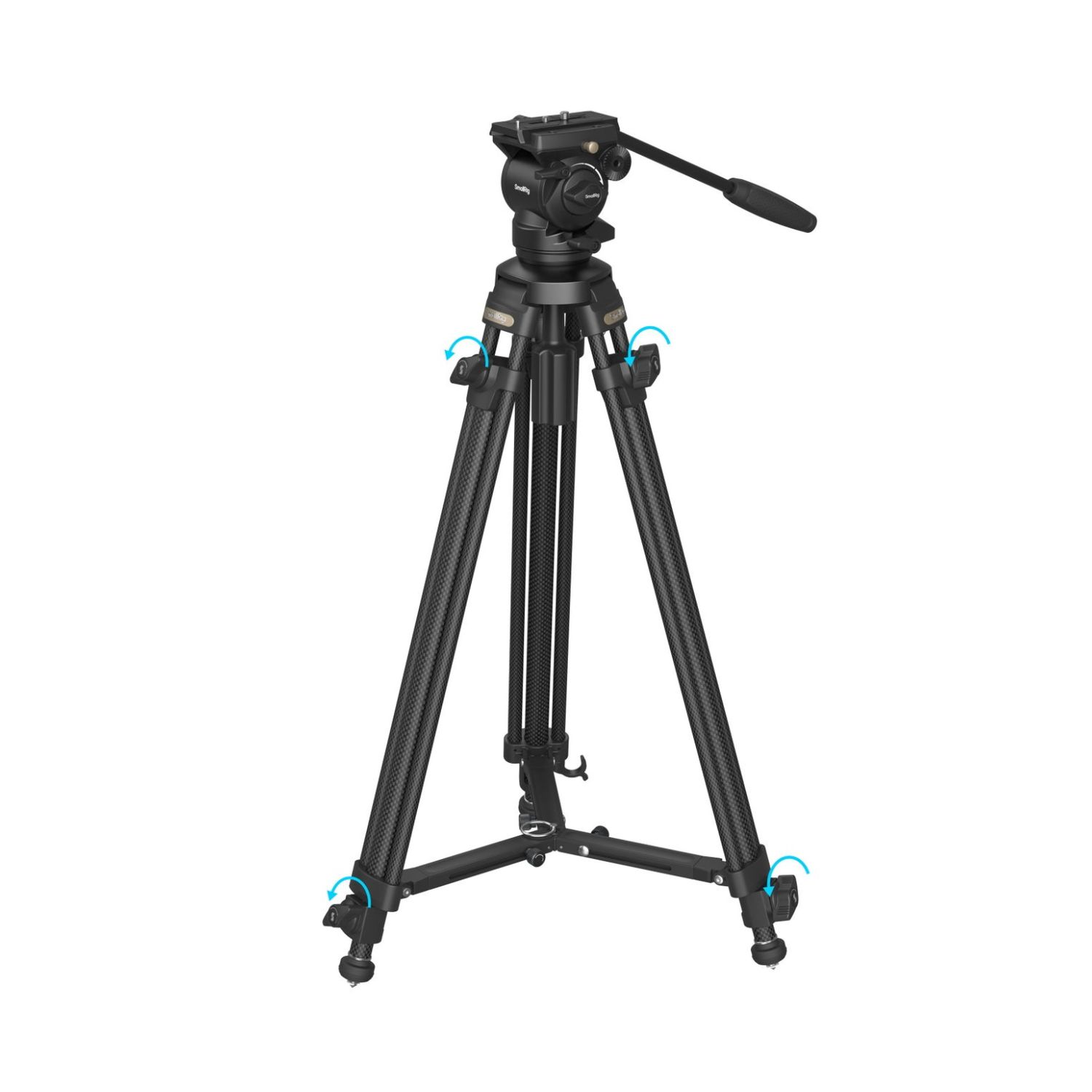 SmallRig 4685 Lightweight Video Carbon Fiber Tripod Kit AD-50