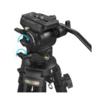 SmallRig 4685 Lightweight Video Carbon Fiber Tripod Kit AD-50