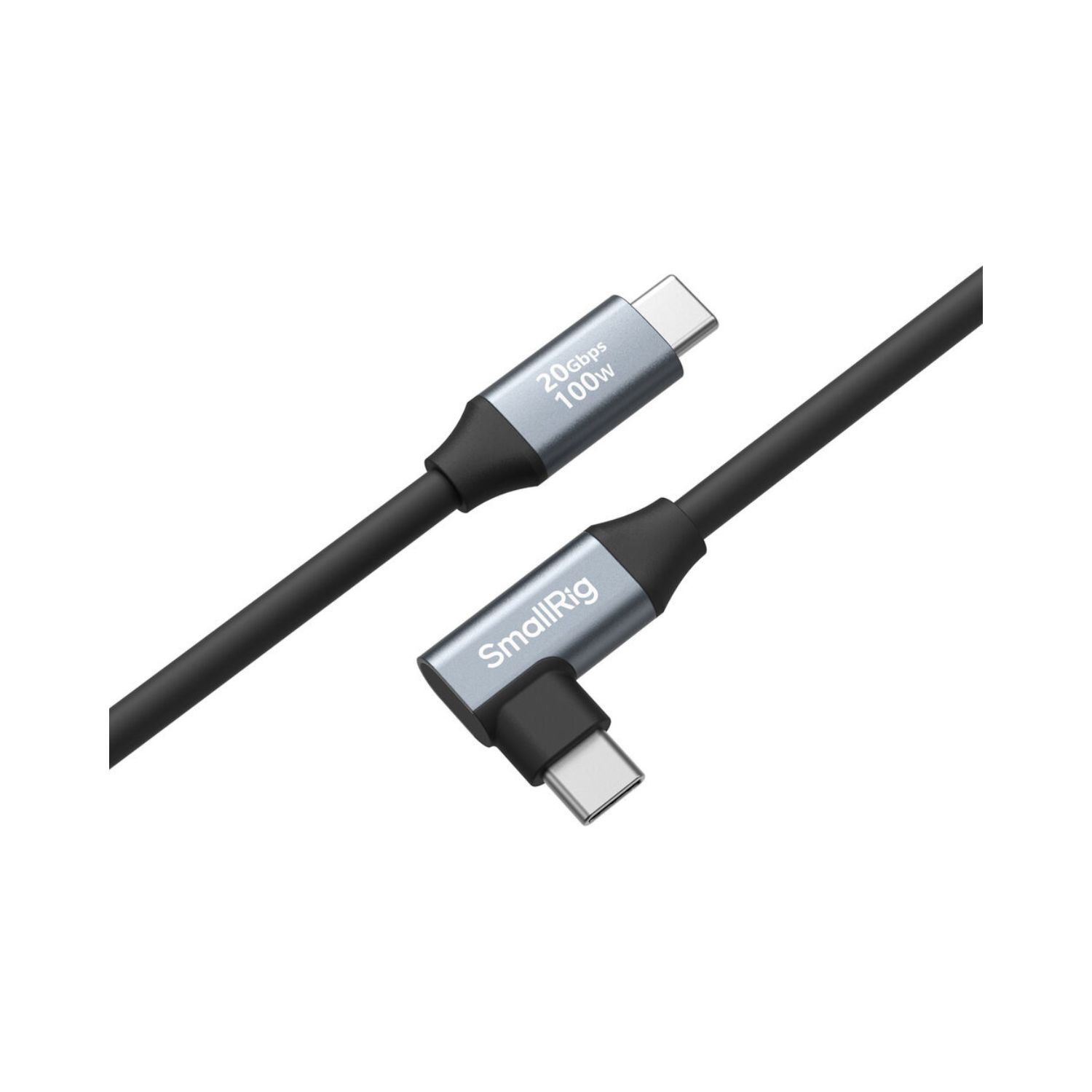 SmallRig 4791 USB-C (Straight) to USB-C (Angled) Data Cable (60cm / 23.6in)
