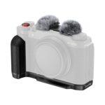 SmallRig 4876 L-Shape Mount Plate with Silicone Handle for FUJIFILM X-M5 (Black)