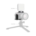 SmallRig 4876 L-Shape Mount Plate with Silicone Handle for FUJIFILM X-M5 (Black)