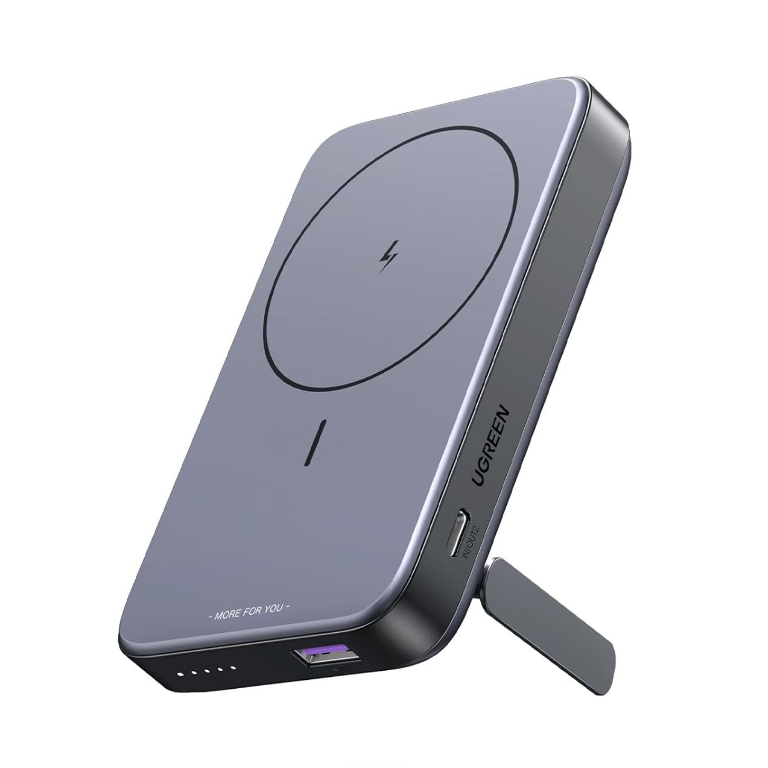 UGREEN 10000mAh Mini Magnetic Wireless 20W Power Bank With with Foldable Stand