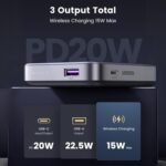 UGREEN 10000mAh Mini Magnetic Wireless 20W Power Bank With with Foldable Stand