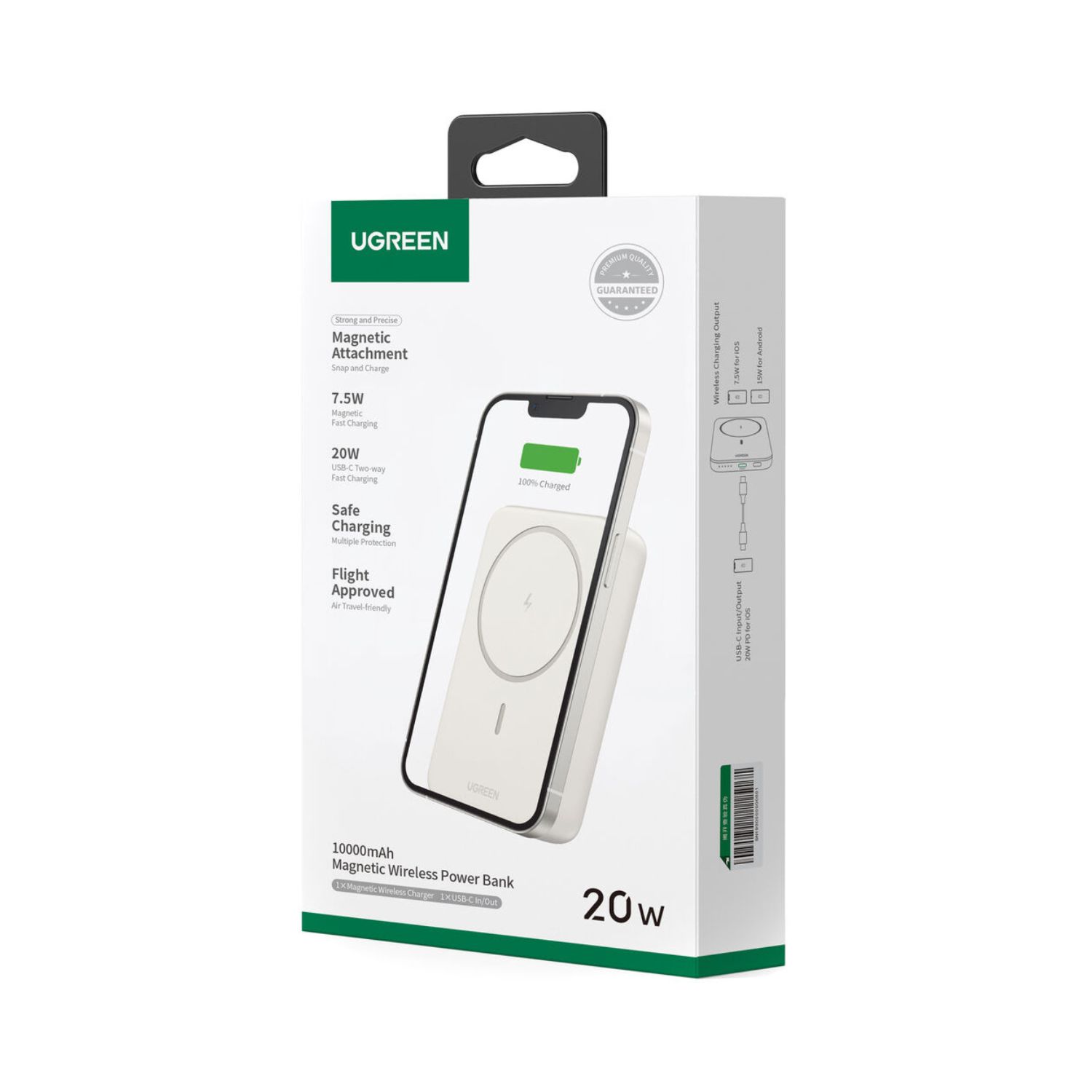 UGreen 10000mAh 20W Magnetic Power Bank