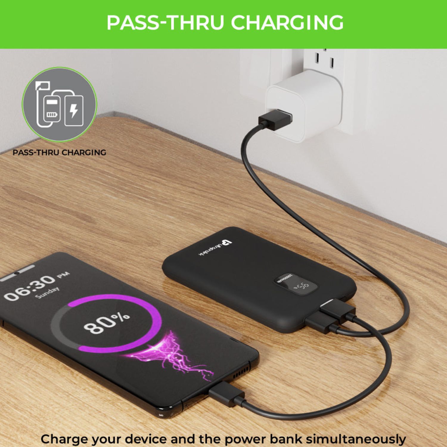 Ultraprolink 10,000mAh 25W Juice-Up Slim 10K Power Bank