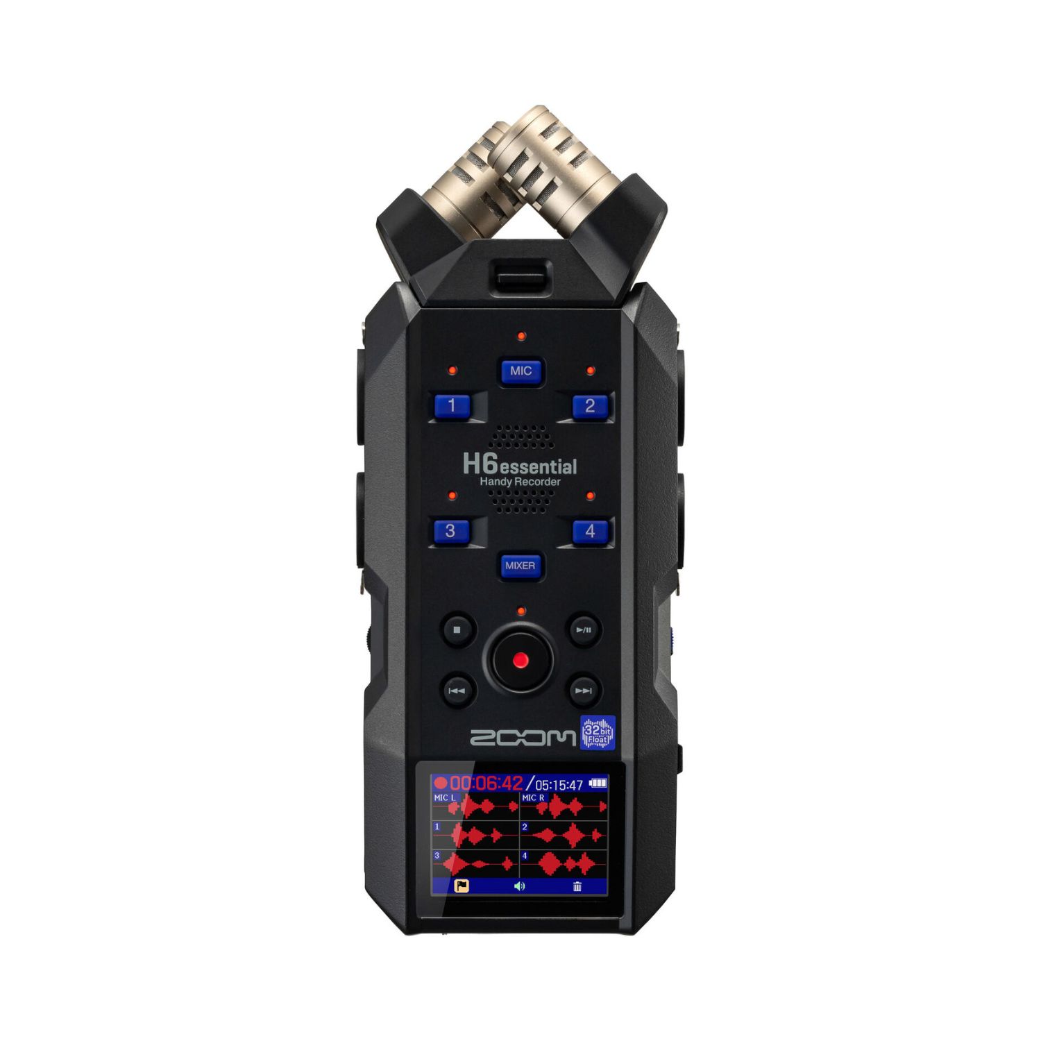Zoom H6essential 6-Track 32-Bit Float Portable Audio Recorder